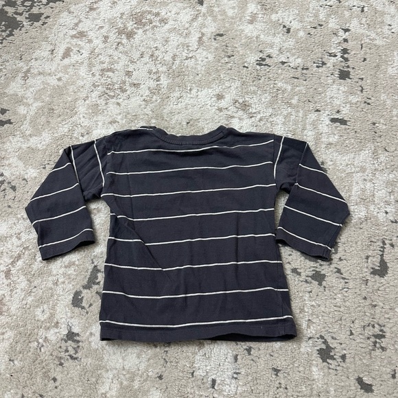 Colored Organics Striped Long Sleeve Top Size 2T - Picture 2 of 3
